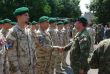 Slvnostn privtanie vojakov z ISAF Afganistan v Trebiove