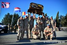 Slovci vazne na Military Skills Competition