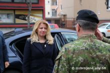 Prezidentka Slovenskej republiky navtvila velitestvo pozemnch sl