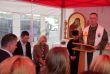 Modlitba tbneho kaplna 11. brigdy VzS Nitra s Jill Biden vo Vynom Nemeckom