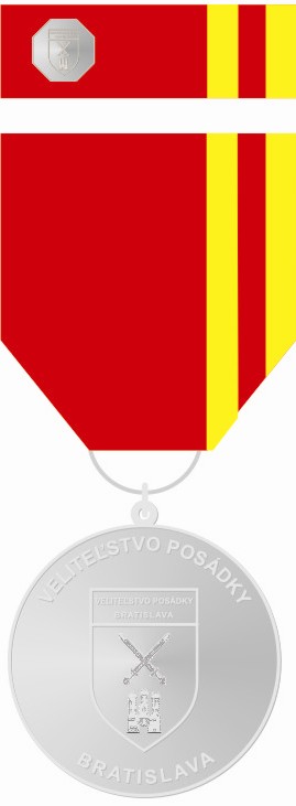 Medaile_ Bratislava II.stupeň